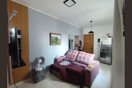 Sala de apartamento à venda com 2 quartos, 120m² em Vila Linda, Santo André