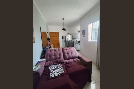 Sala de apartamento à venda com 2 quartos, 120m² em Vila Linda, Santo André