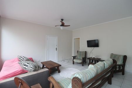 Sala de apartamento para alugar com 3 quartos, 120m² em Centro, Guarujá