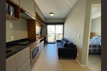 Sala/Cozinha de apartamento para alugar com 1 quarto, 32m² em Butantã, São Paulo