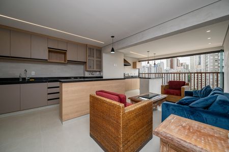 Sala de apartamento para alugar com 2 quartos, 84m² em Jardim Prudência, São Paulo