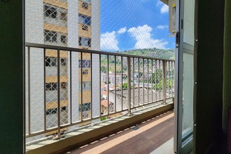 Varanda  de apartamento para alugar com 3 quartos, 123m² em Grajaú, Rio de Janeiro