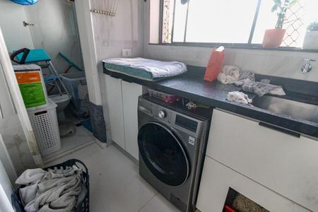 Apartamento à venda com 96m², 3 quartos e 2 vagasDetalhe da area de serviço