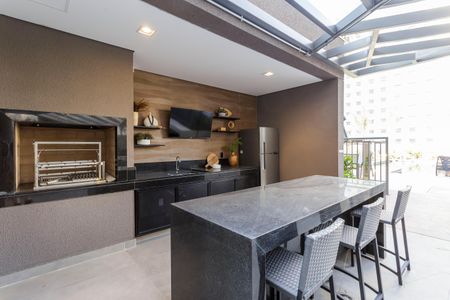 Apartamento à venda com 27m², 1 quarto e sem vagaÁrea comum - Churrasqueira