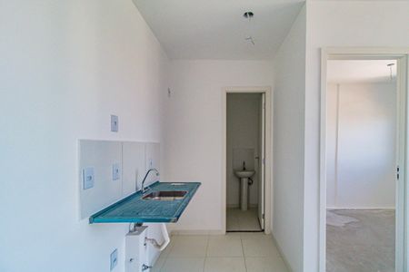 Studio à venda com 31m², 1 quarto e sem vagaCozinha