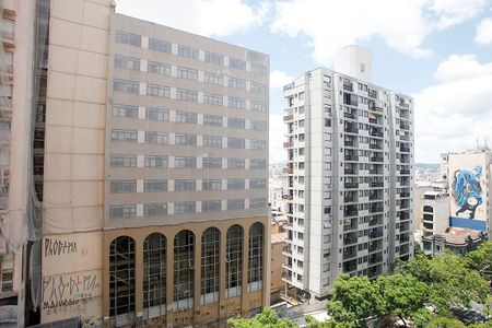 Sala Vista de apartamento à venda com 3 quartos, 92m² em Centro Histórico, Porto Alegre