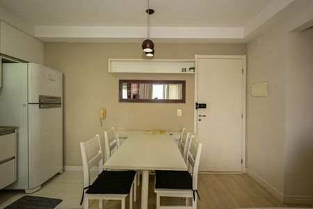Sala de Jantar de apartamento à venda com 2 quartos, 49m² em Vila Andrade, São Paulo