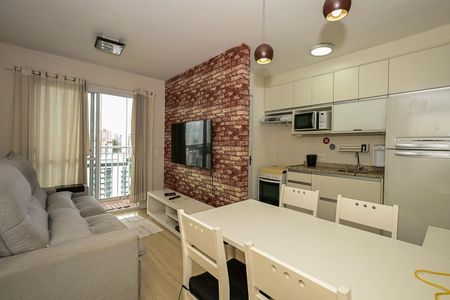 Sala de apartamento à venda com 2 quartos, 49m² em Vila Andrade, São Paulo
