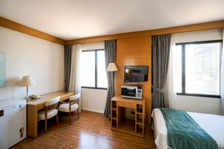 Quarto e sala de kitnet/studio à venda com 1 quarto, 28m² em Tatuapé, São Paulo