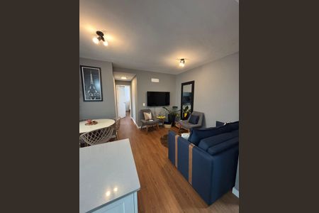 Sala de apartamento para alugar com 2 quartos, 60m² em Baeta Neves, São Bernardo do Campo