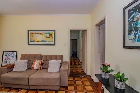 Sala de apartamento à venda com 3 quartos, 87m² em Petrópolis, Porto Alegre