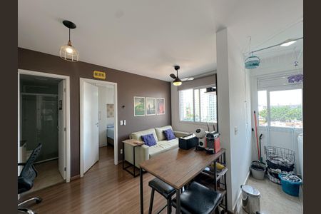 Sala/Cozinha de apartamento à venda com 1 quarto, 31m² em Água Branca, São Paulo