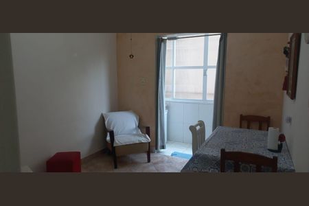 Sala de apartamento para alugar com 1 quarto, 55m² em Aparecida, Santos