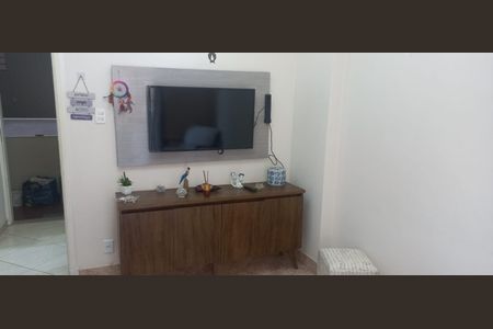 Sala de apartamento para alugar com 1 quarto, 55m² em Aparecida, Santos