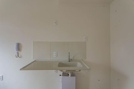 Cozinha de kitnet/studio para alugar com 1 quarto, 17m² em Vila Dom Pedro I, São Paulo
