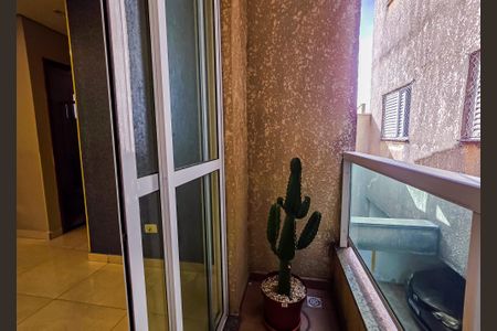 Varanda  de apartamento à venda com 2 quartos, 60m² em Vila Alto de Santo Andre, Santo André