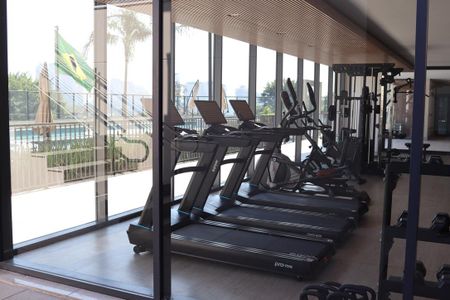 Apartamento para alugar com 123m², 2 quartos e 2 vagas Apartamento para alugar com 123m², 2 quartos e 2 vagasÁrea comum - Academia