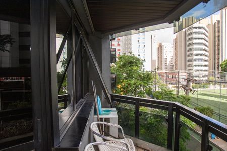 Sacada de apartamento para alugar com 1 quarto, 50m² em Brooklin Novo, São Paulo