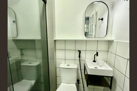 Apartamento à venda com 62m², 1 quarto e sem vagaBanheiro social 