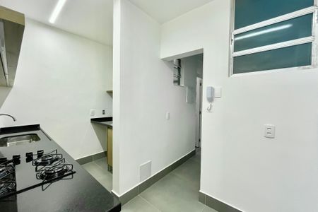 Apartamento à venda com 62m², 1 quarto e sem vagaCozinha 