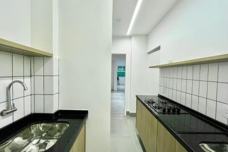 Apartamento à venda com 62m², 1 quarto e sem vagaCozinha 