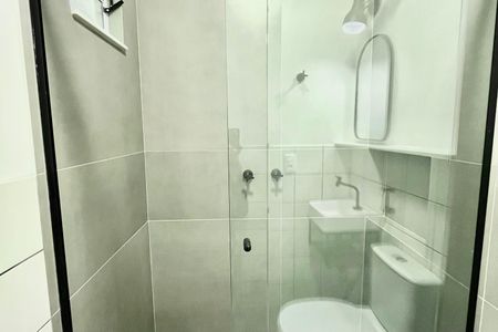 Apartamento à venda com 62m², 1 quarto e sem vagaBanheiro social 