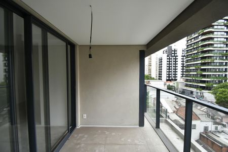 varanda sala 1 de apartamento à venda com 3 quartos, 103m² em Jardim Paulista, São Paulo