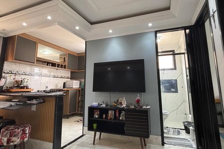 Sala de apartamento para alugar com 2 quartos, 46m² em Demarchi, São Bernardo do Campo