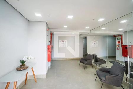 Apartamento para alugar com 41m², 2 quartos e sem vagaHall social