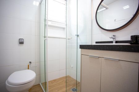 Banheiro de apartamento para alugar com 1 quarto, 41m² em Bigorrilho, Curitiba