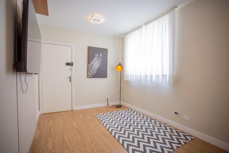 Sala de apartamento para alugar com 1 quarto, 41m² em Bigorrilho, Curitiba