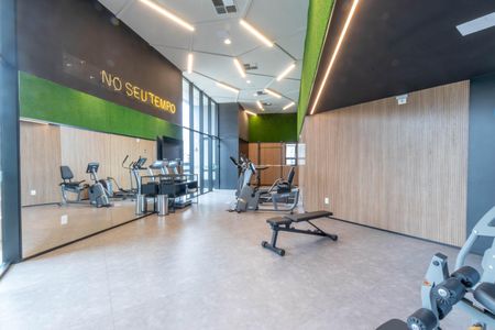 Apartamento à venda com 56m², 1 quarto e 1 vaga Apartamento à venda com 56m², 1 quarto e 1 vagaÁrea comum - Academia