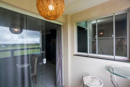 Varanda de apartamento para alugar com 2 quartos, 60m² em Gávea, Uberlândia