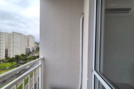 Varanda da Sala  de apartamento para alugar com 2 quartos, 43m² em Jardim Ipaussurama, Campinas