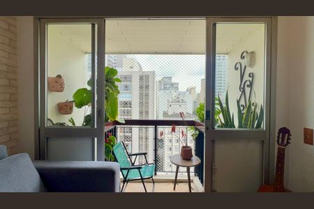 Apartamento à venda com 61m², 2 quartos e 1 vagaVaranda