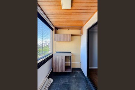 Varanda da Sala de apartamento à venda com 3 quartos, 83m² em Vila Regente Feijó, São Paulo