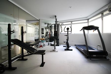 Apartamento à venda com 47m², 1 quarto e 1 vaga Apartamento à venda com 47m², 1 quarto e 1 vagaÁrea comum - Academia