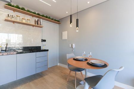 Studio à venda com 28m², 1 quarto e sem vaga Studio à venda com 28m², 1 quarto e sem vagaCozinha