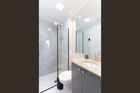 Banheiro de kitnet/studio à venda com 1 quarto, 28m² em Tucuruvi, São Paulo