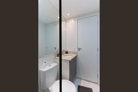 Banheiro de kitnet/studio à venda com 1 quarto, 28m² em Tucuruvi, São Paulo