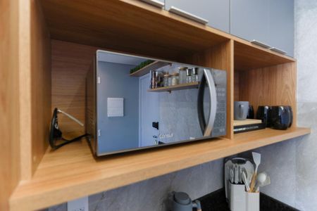 Studio à venda com 28m², 1 quarto e sem vaga Studio à venda com 28m², 1 quarto e sem vagaCozinha