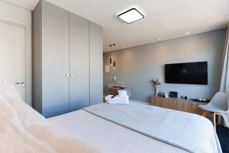 Studio à venda com 28m², 1 quarto e sem vaga Studio à venda com 28m², 1 quarto e sem vagaSala/Quarto