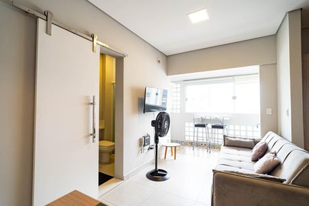 Sala de apartamento à venda com 1 quarto, 120m² em República, São Paulo