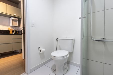 Studio para alugar com 24m², 1 quarto e sem vagaBanheiro