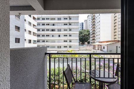 Studio para alugar com 24m², 1 quarto e sem vagaVaranda