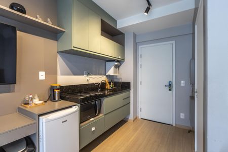 Studio para alugar com 24m², 1 quarto e sem vagaCozinha