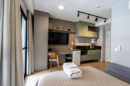 Studio para alugar com 24m², 1 quarto e sem vagaStudio