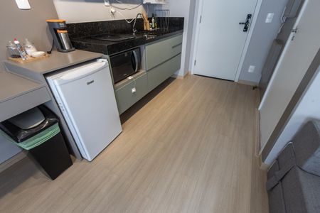 Studio para alugar com 24m², 1 quarto e sem vagaCozinha