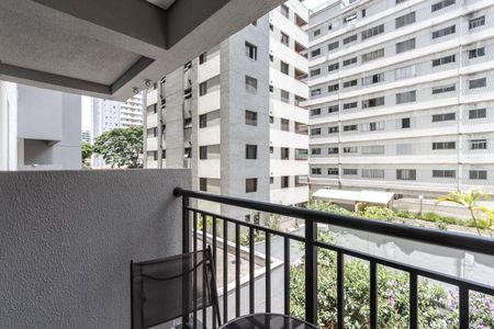 Studio para alugar com 24m², 1 quarto e sem vagaVaranda