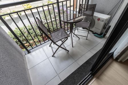 Studio para alugar com 24m², 1 quarto e sem vagaVaranda